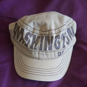 Beige Washington DC Cap